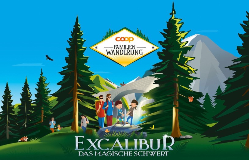 Coop Familienwanderung Excalibur