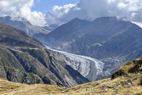 Vue panoramique sur le Sparrhorn