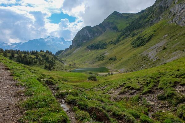 Dem Titlis entgegen im Engelbergertal