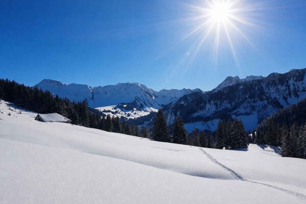 Vom Schwarzsee zum Schwyberg