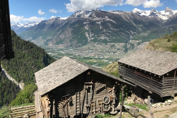 Dalla valle del Rodano all’ borgo di montagna