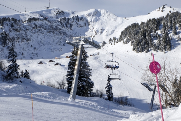 Les Alpes vaudoises en hiver