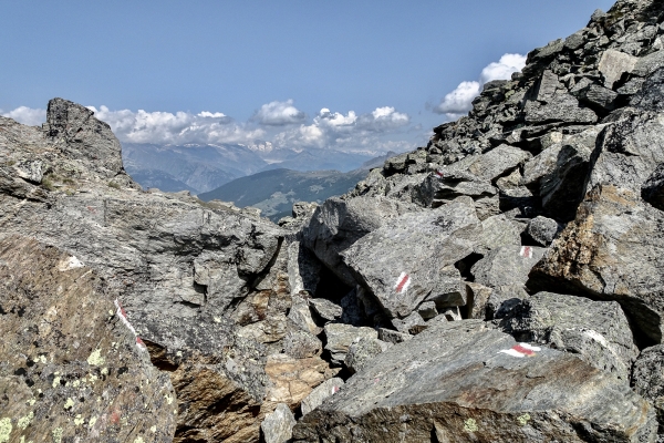 Panoramawanderung oberhalb von Grächen