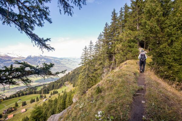 Wanderung zur Mitte Liechtensteins
