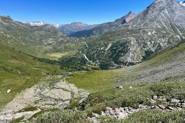 En passant par le col de Sirwoltusattel