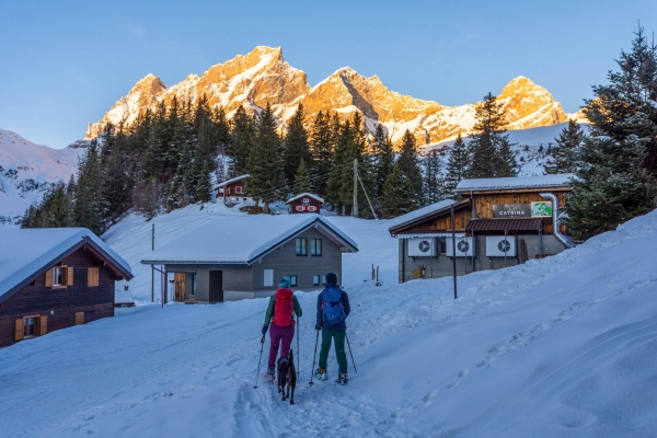 Winterfreuden über dem Urnertal