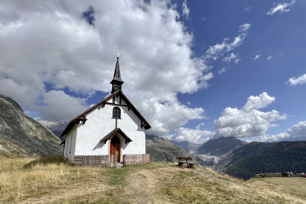 Vue panoramique sur le Sparrhorn