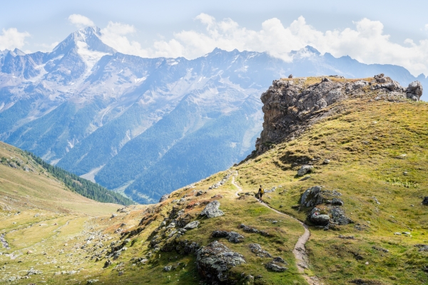 Du canton de Berne au Valais à pied