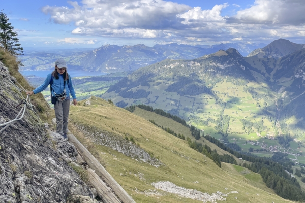 Blick ins Kiental und darüber hinaus