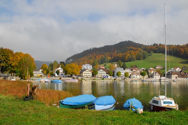 An den Ufern des Lac de Joux