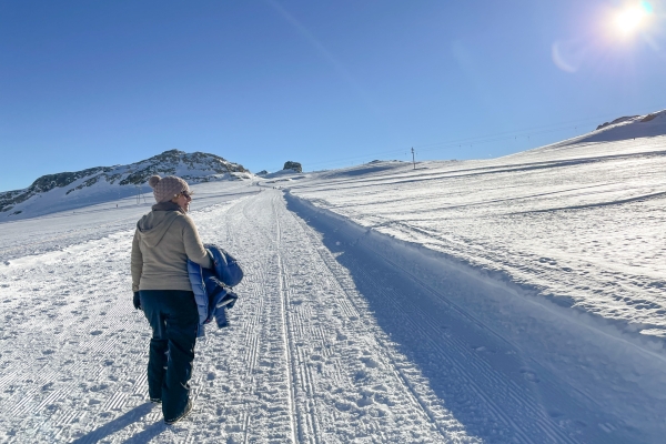 Winterwandern übers Eis