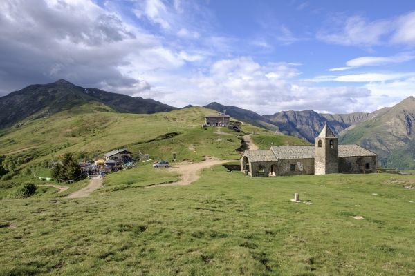 Einfache Gratroute über dem Val Colla