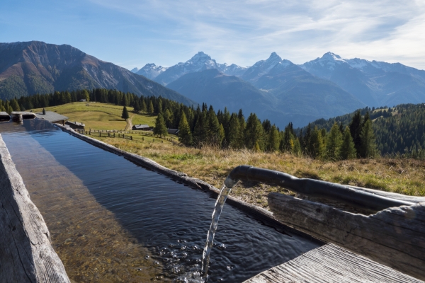 Vues grandioses à l’alpe Wiesner