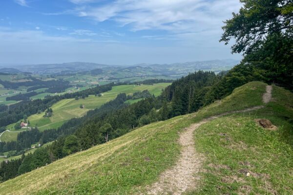 Gemütlicher Aussichtsberg im Appenzellerland