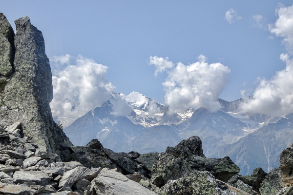 Panoramawanderung oberhalb von Grächen