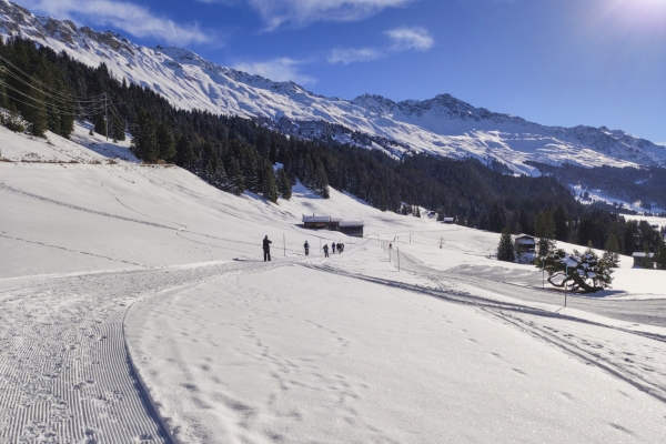 Abseits der Pistenhektik auf der Lenzerheide