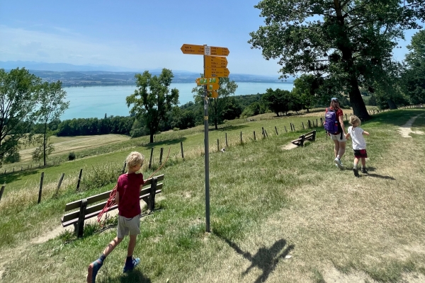 Auf historischen Pfaden am Mont Vully