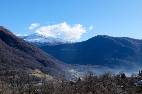 Über die Strada Romana am Monte Ceneri