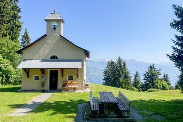 Eine tolle Aussicht von der Bündner Rigi aus