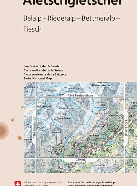 1269 Aletschgletscher Schweizer Wanderwege 1269 Aletschgletscher Schweizer Wanderwege