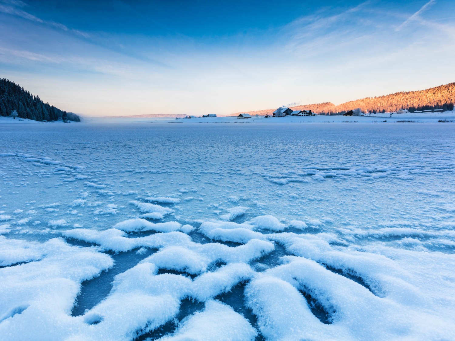 Man kann hier durchaus arktische Bedingungen erleben. Bild: Vincent Bourrut