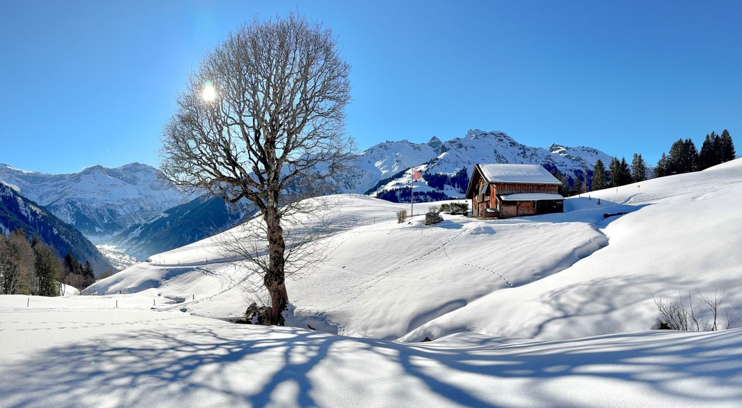Circuit simple dans la vallée de la Sernf