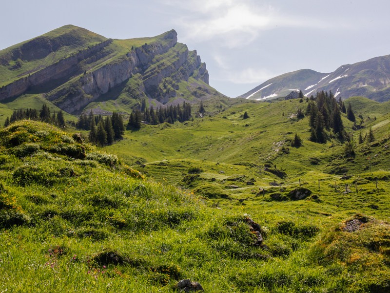 In das rauhere und naturbelassenere Hinterland der Innerschweizer Berge eintauchen. Bilder: Anne-Sophie Scholl
