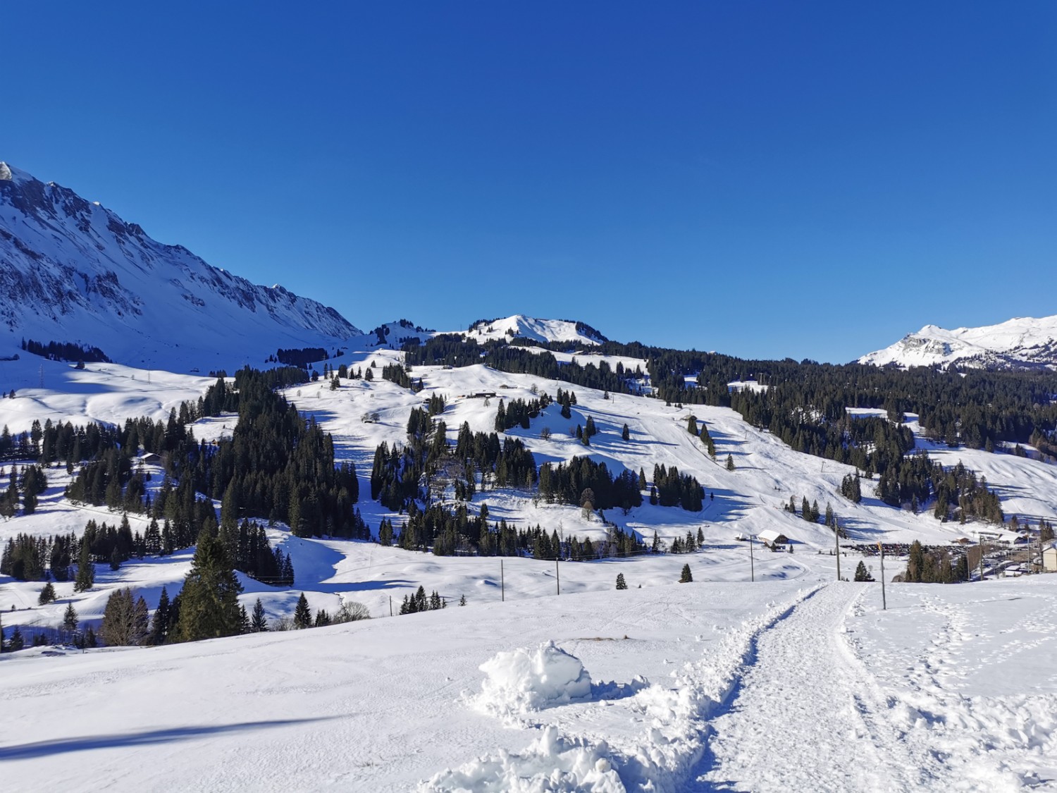 Au-dessus de Flüehütten. Photo: Andreas Staeger