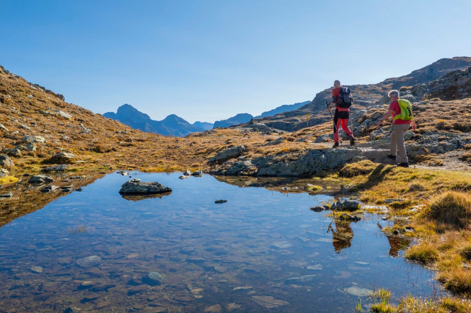 Steinreiche Wanderung über die Fallerfurgga