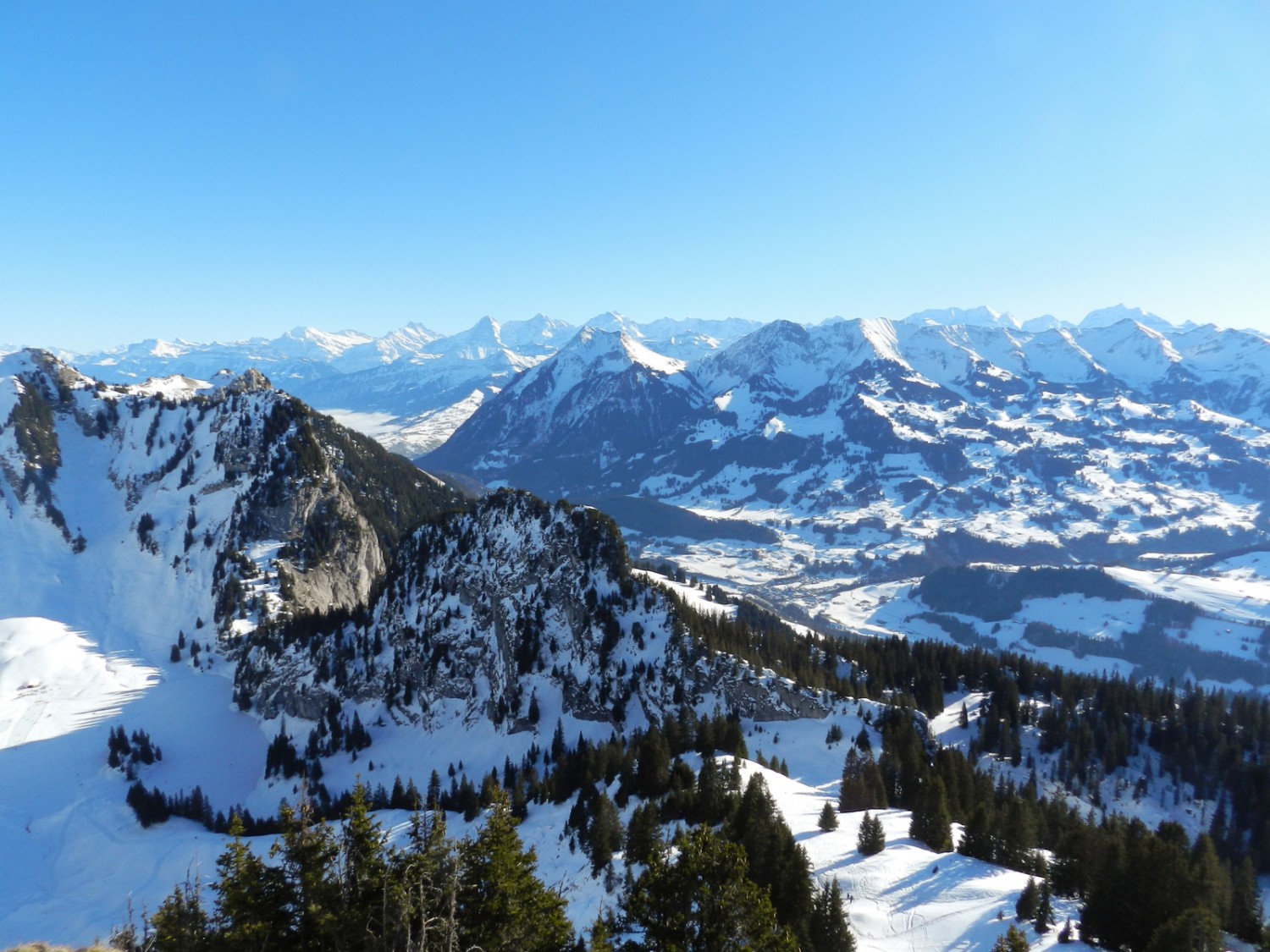 Die Aussicht vom Cheibehore ist atemberaubend. Bild: Patricia Michaud