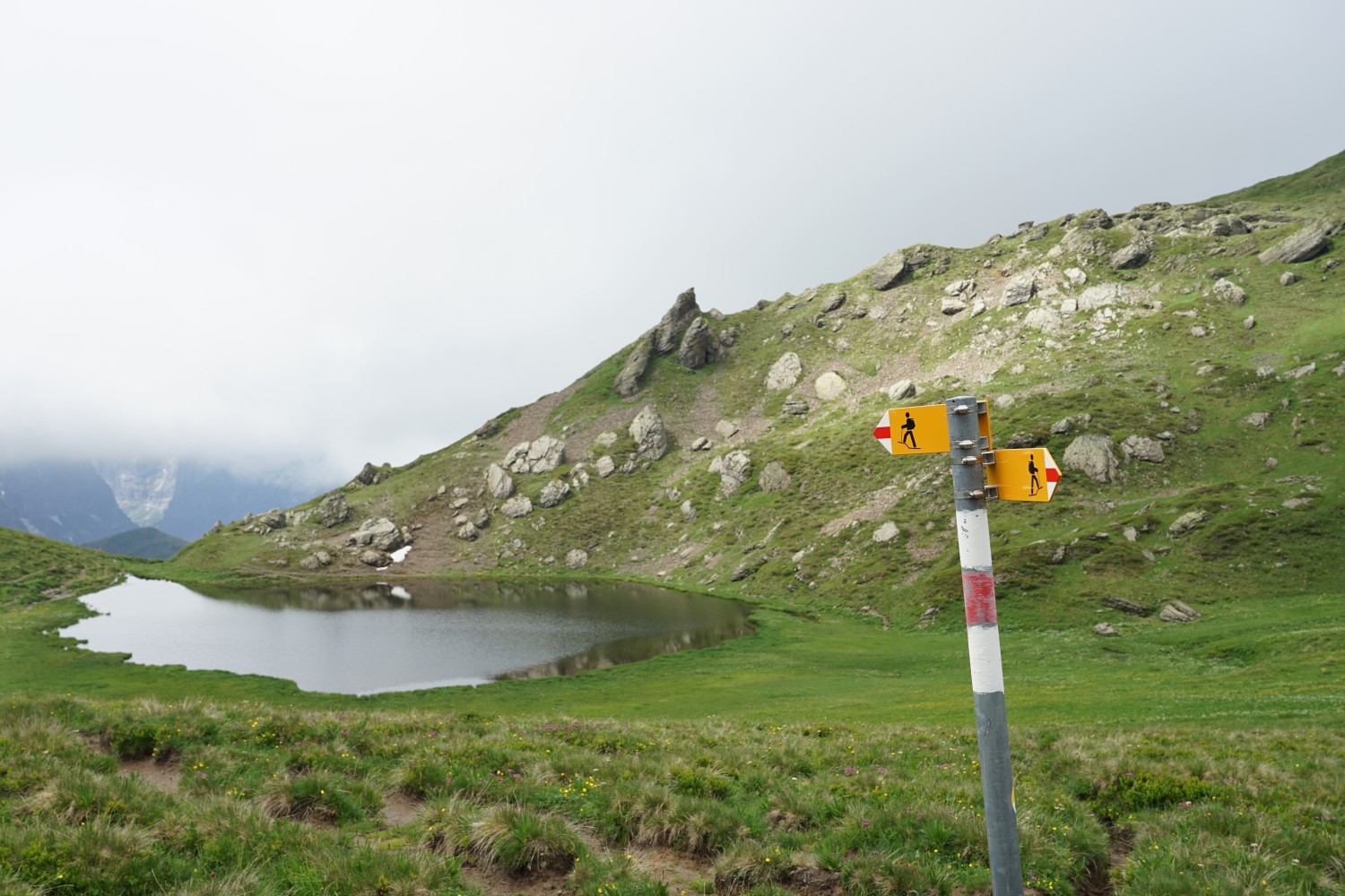 Am Hornseewli lohnt es sich, eine Pause zu machen. Bild: Reto Wissmann
