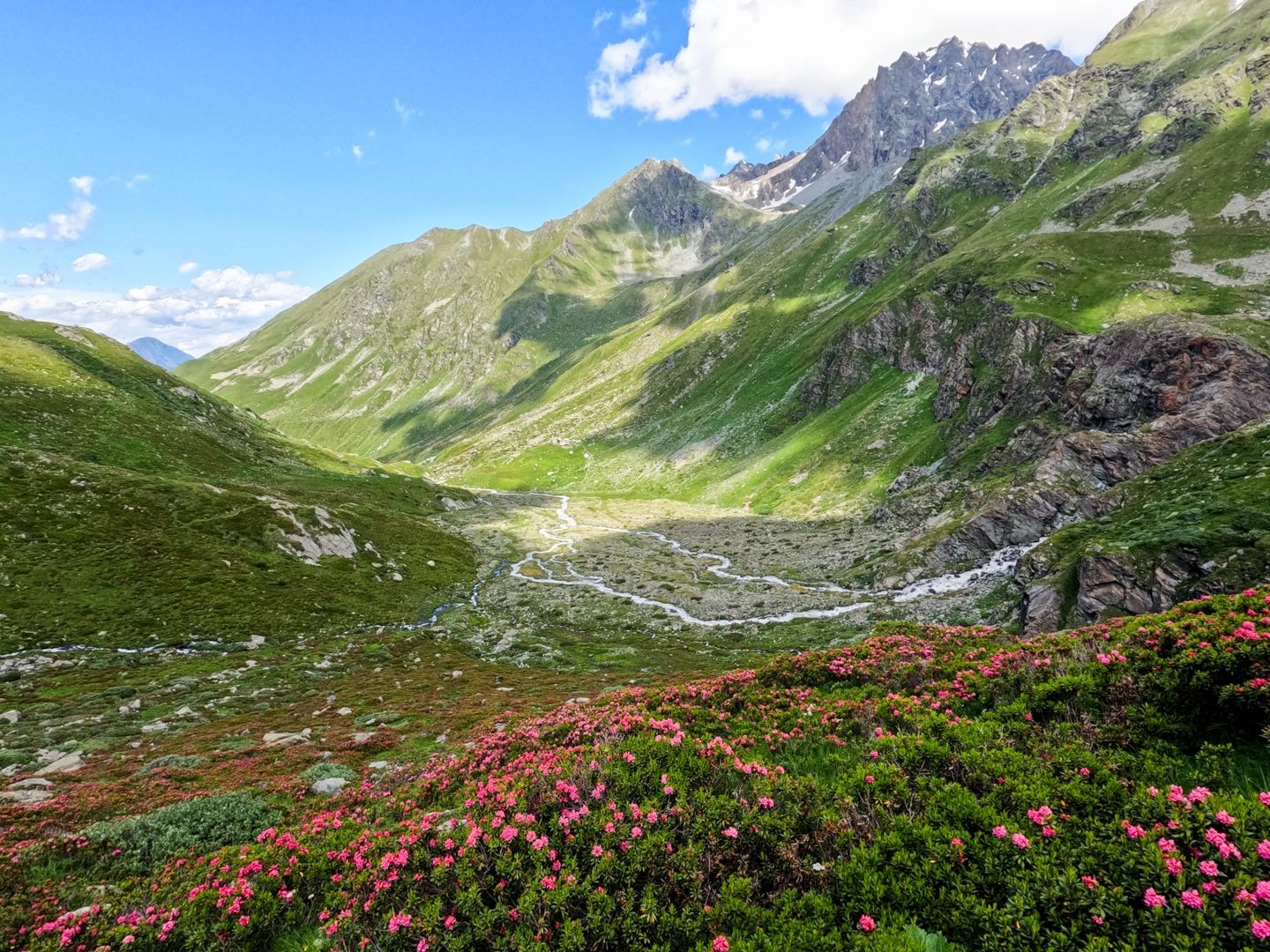 Le vallon de Valsorey et son paysage morainique