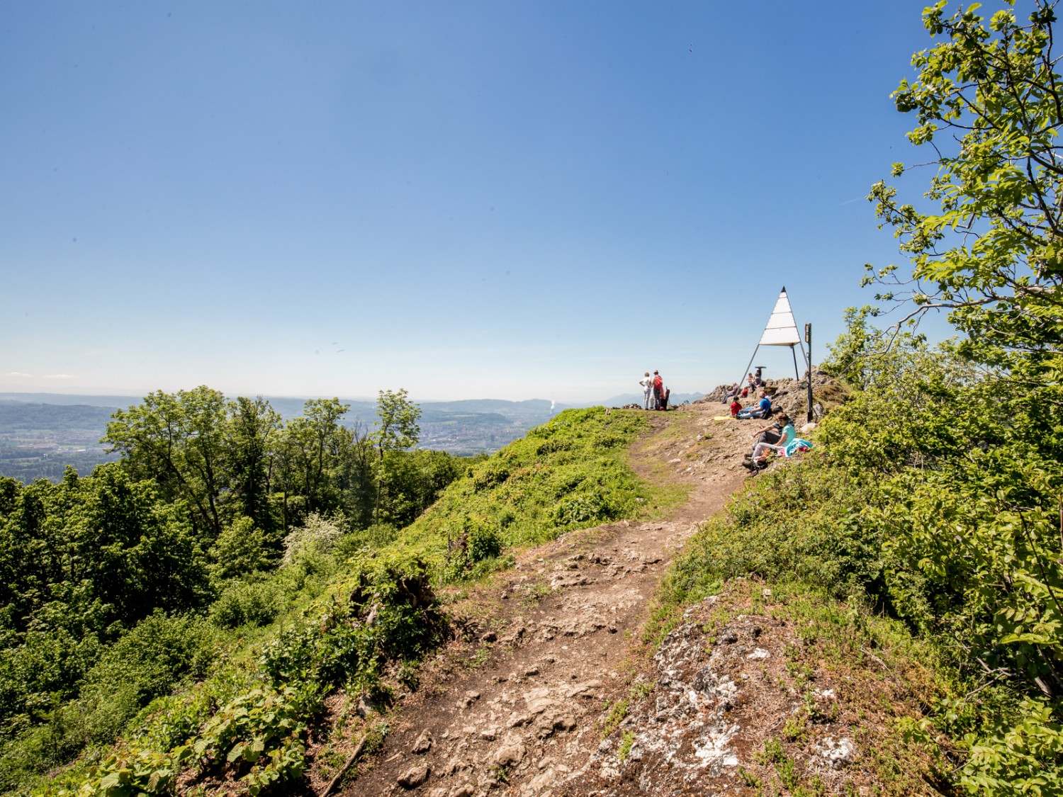 Au sommet: tout simplement magnifique. Photo: Daniel Fleuti