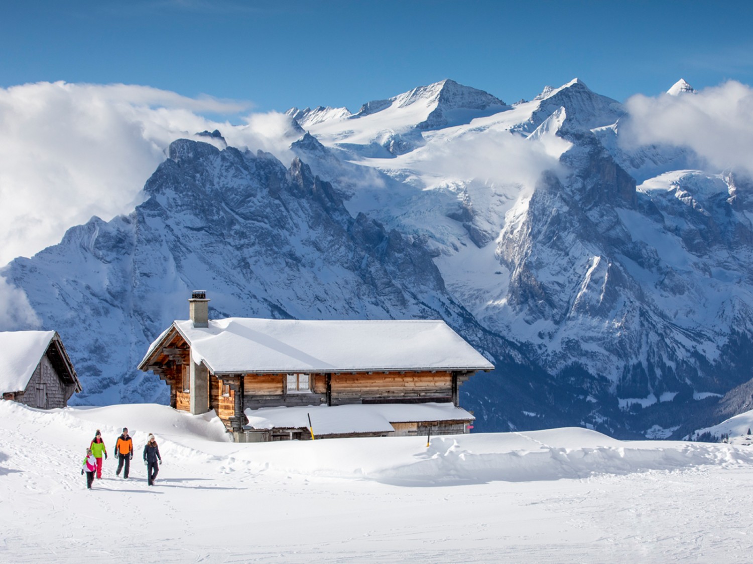 Der Hasliberg hat für jeden Geschmack  etwas zu bieten: ruhige Winterwanderwege... Bild: David Birri, zVg