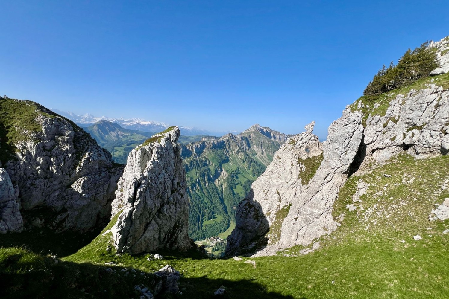 Die spektakulären Felsen aus einer anderen Perspektive.