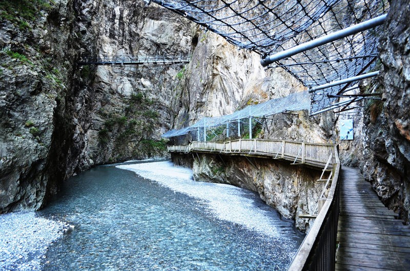 Ein kleiner Abstecher in die Gorges du Trient lohnt sich.
Bild: Hans Schüpbach, KGS