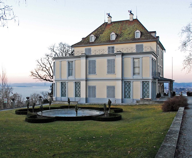 Das Schloss Arenenberg gehörte einst der Stieftochter Napoleons l. © ADB, KGS.