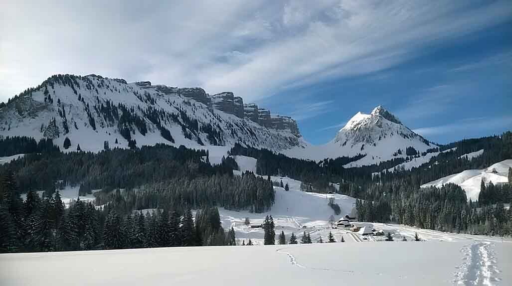 Traumhafte Schneeschuhtour