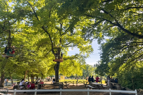 Spazierwanderung zwischen Natur und Stadt