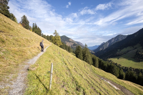 Wanderung zur Mitte Liechtensteins
