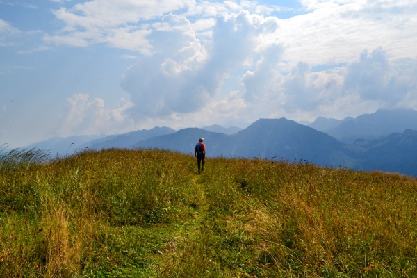 Vue sur trois lacs dans le canton d’Obwald