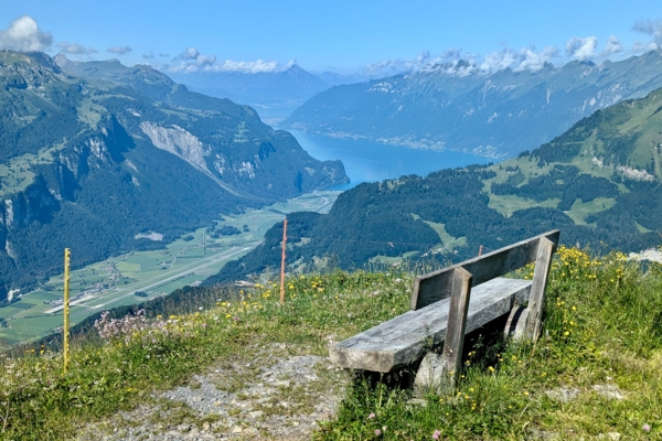 Grosses Panorama auf dem Gibel