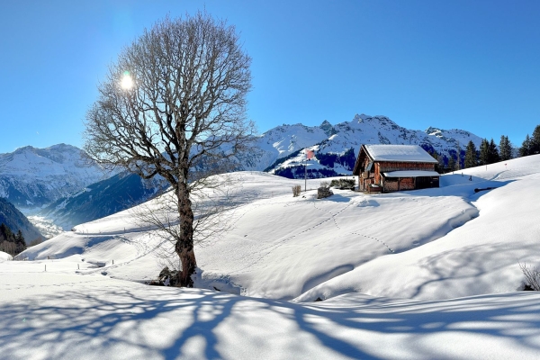 Eine einfache Rundtour im Sernftal