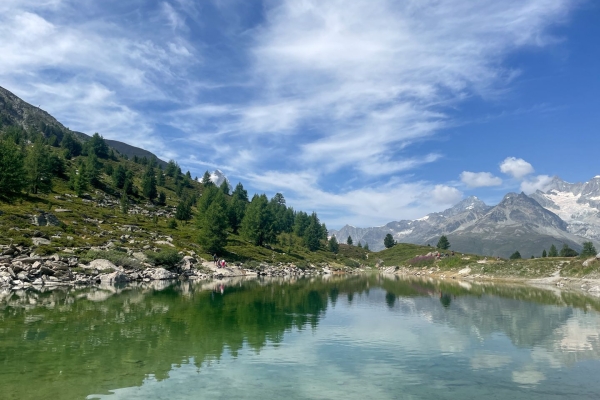 Fünf Seen und das Matterhorn im Blick