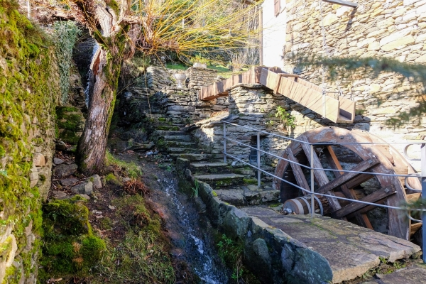 Über die Strada Romana am Monte Ceneri