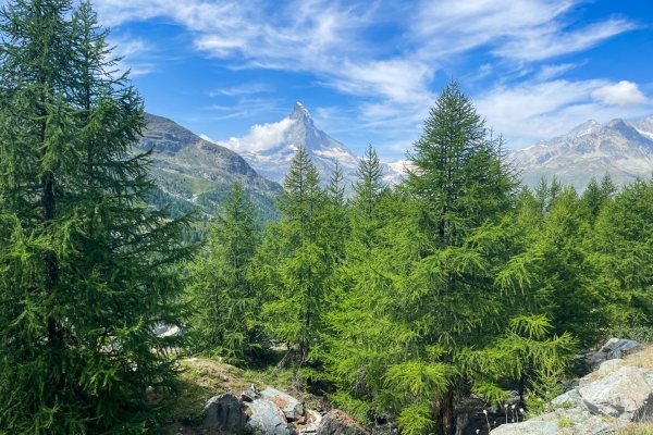 Fünf Seen und das Matterhorn im Blick