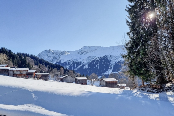 Gemütlich bis zum Berghaus Alpenrösli
