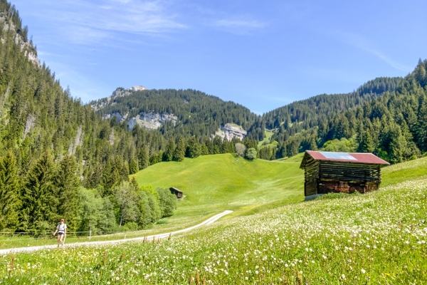 Durch die Bergdörfer der Surselva