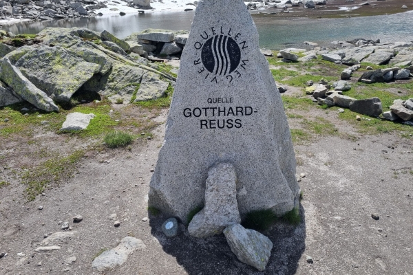 Il San Gottardo non da sotto, ma da sopra