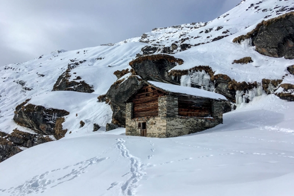 Face au majestueux Zervreilahorn